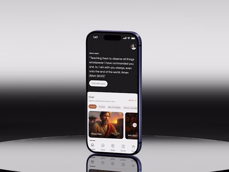 Cover image for AI Bible App: 3K Downloads in 2 Weeks, 100+ Premium Subscribers