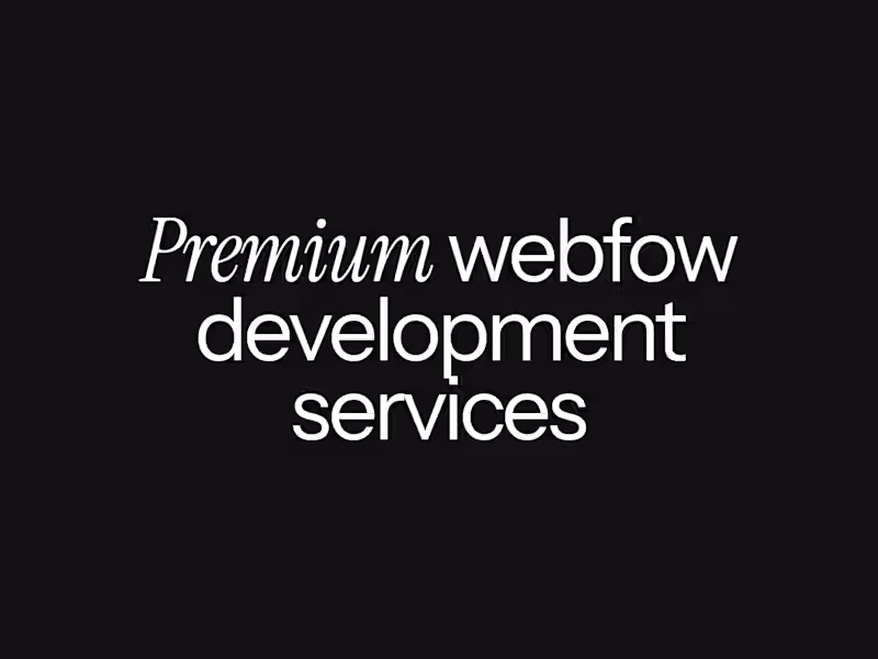 Cover image for Certified Webflow Developee