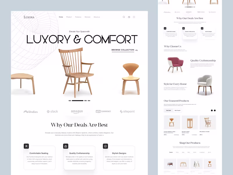 Cover image for Shopify Website Design for Furniture