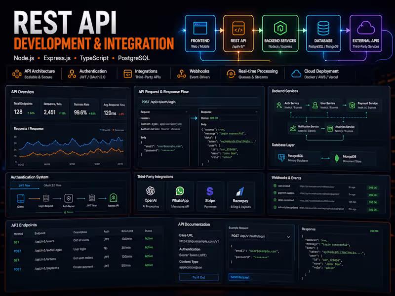 Cover image for REST API Development & Integration