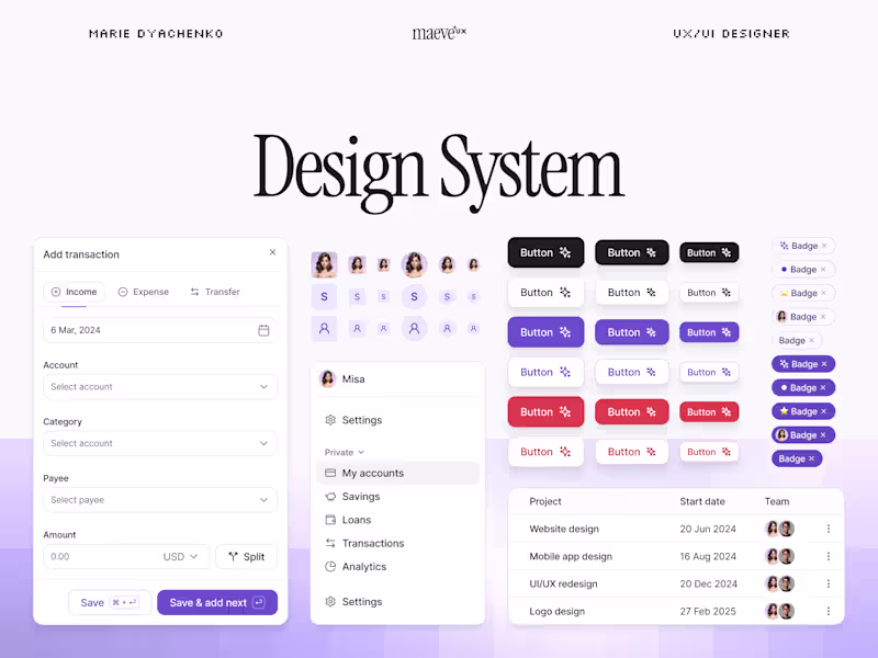 Cover image for Design System
