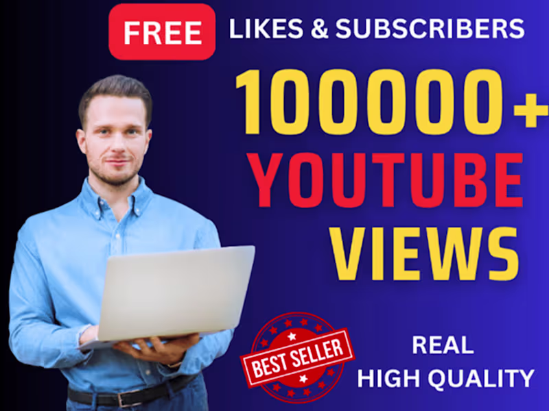 Cover image for i wil promote your youtube channel to active organic subscribers