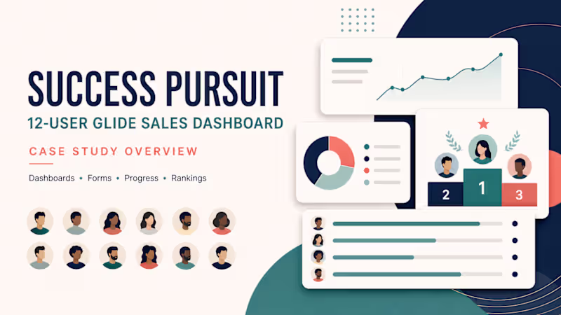 Cover image for Success Pursuit: 12-User Glide Dashboard