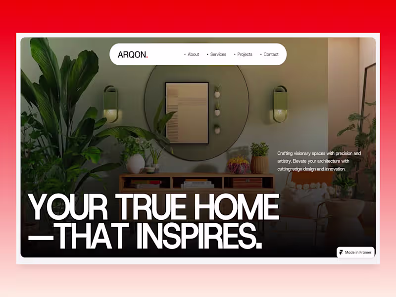 Cover image for New Framer template WIP at