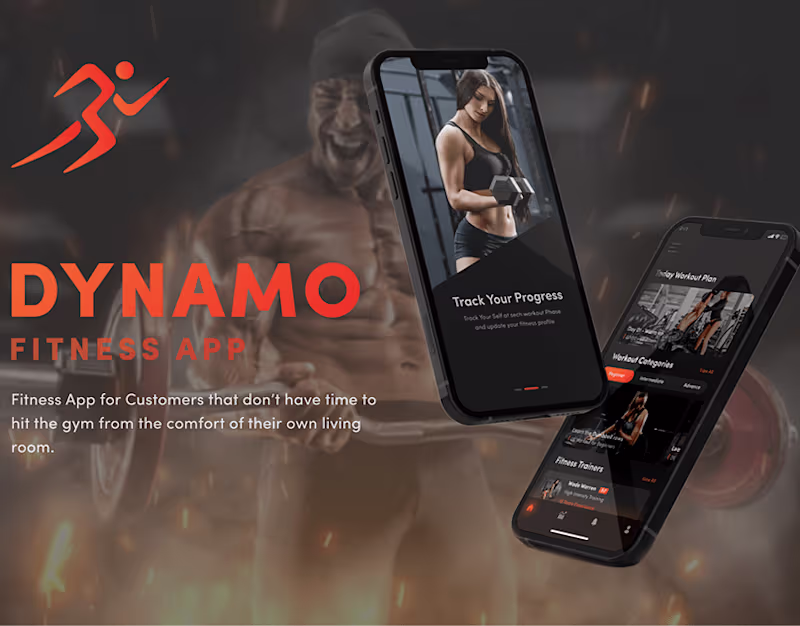 Cover image for DYNAMO FITNESS APP