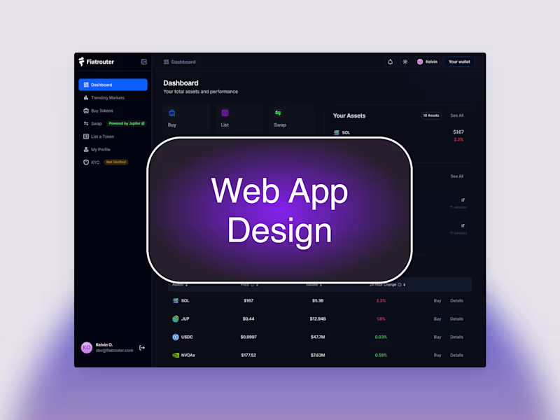 Cover image for Web App Design