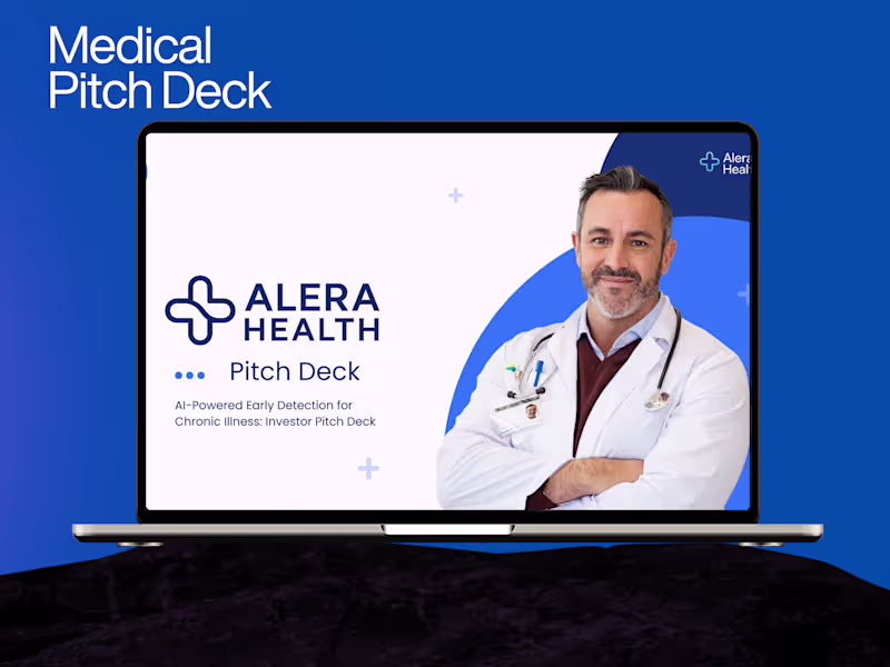 Cover image for Alera Health Pitch Deck Design