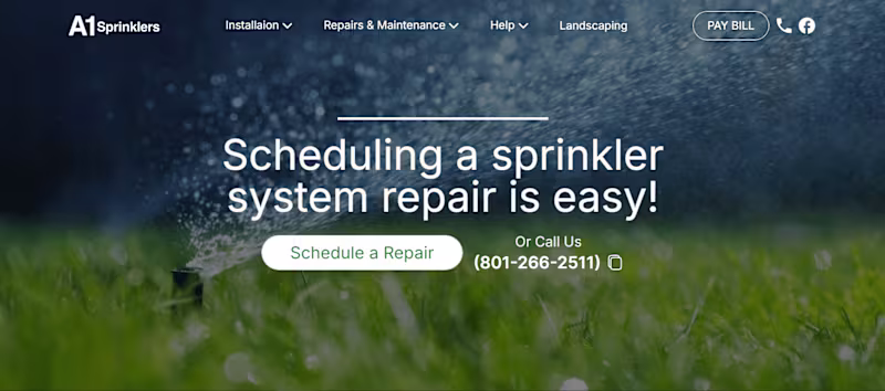 Cover image for A1 Sprinklers