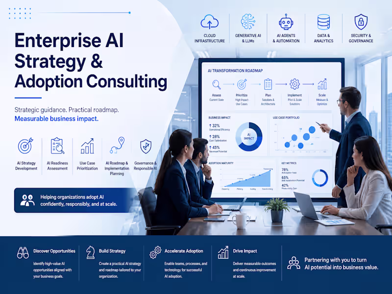 Cover image for Enterprise AI Strategy & Adoption Consulting