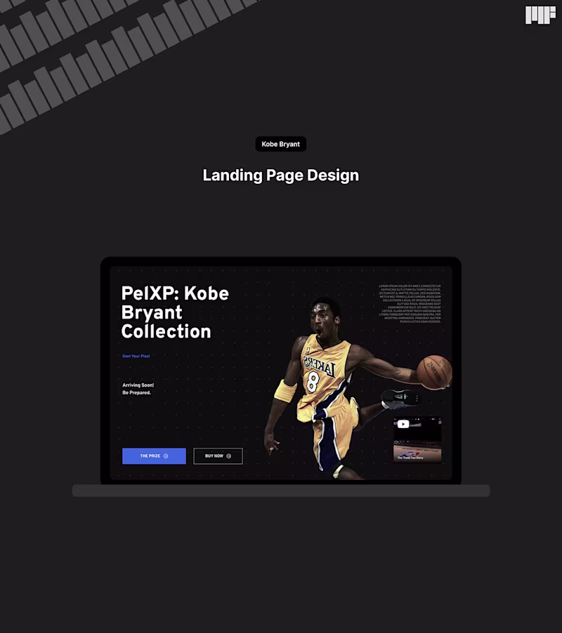 Cover image for Kobe bryant website :: Behance