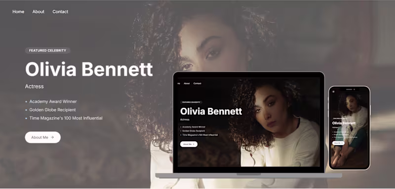 Cover image for Influencer Webpage Design Link - https://influencer-webpage....