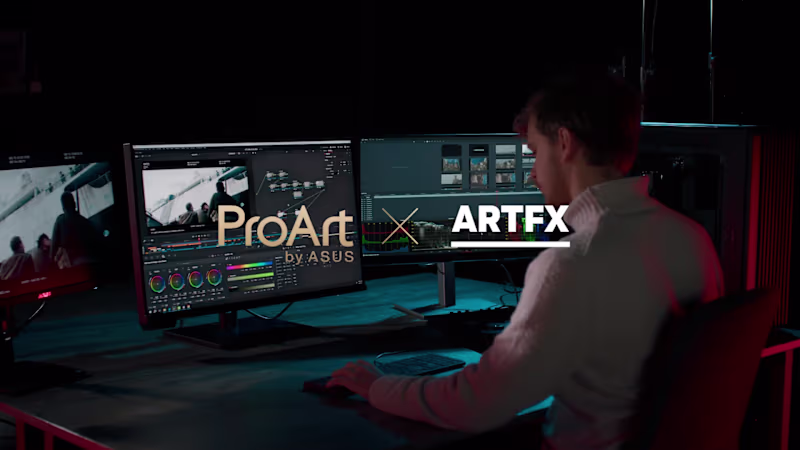 Cover image for ASUS ProArt Case Study for ArtFX Lille
