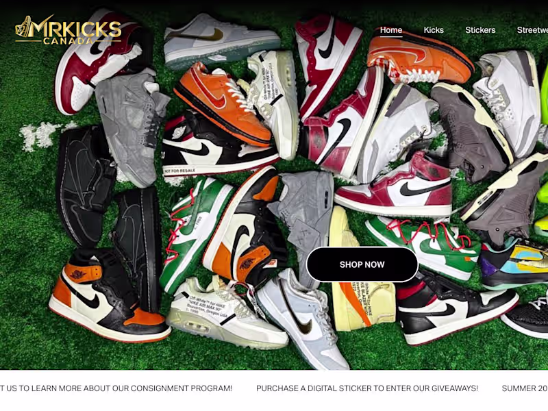Cover image for Web Design - MrKicksCanada