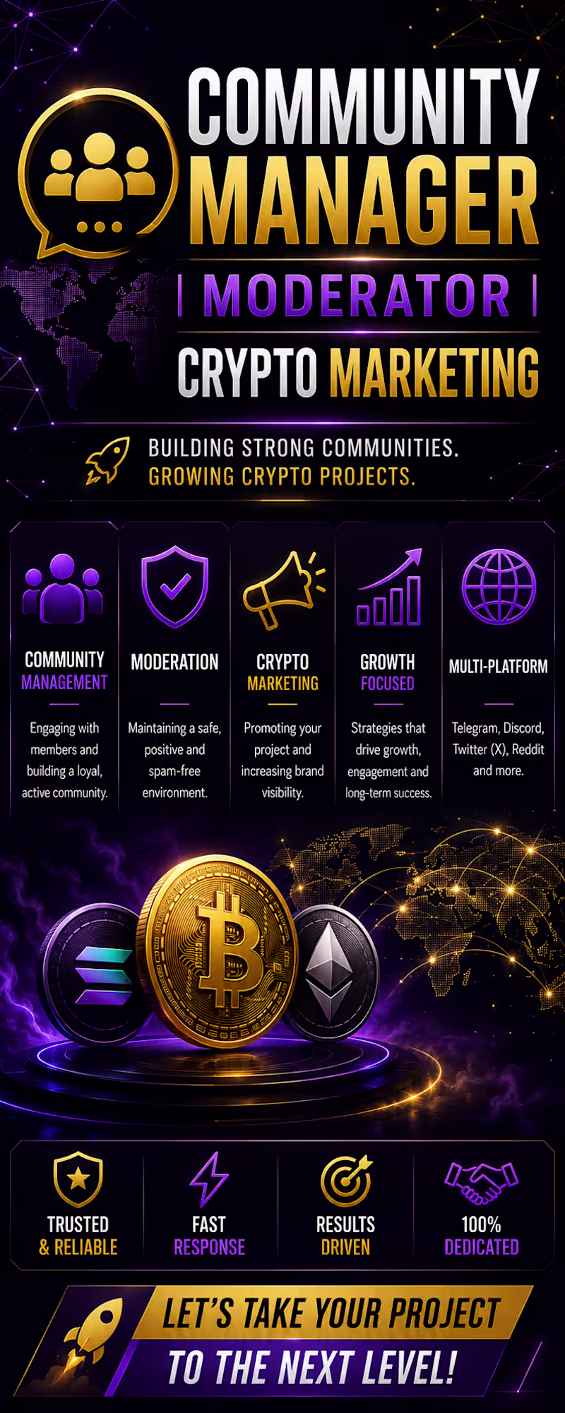 Cover image for Crypto Community Manager & Memecoin Marketing Expert