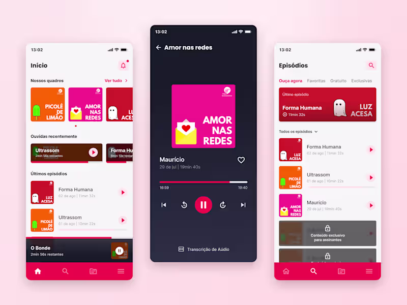 Cover image for Podcast App Concept