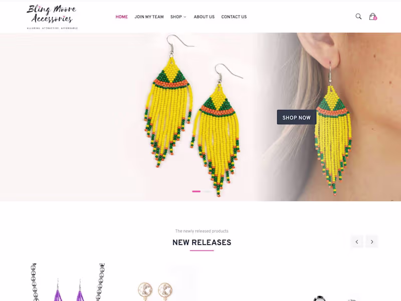 Cover image for Bling Moore Accessories | Shopify Jewelry Store