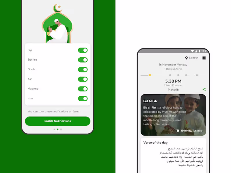 Cover image for Sultana - Muslim Prayer App