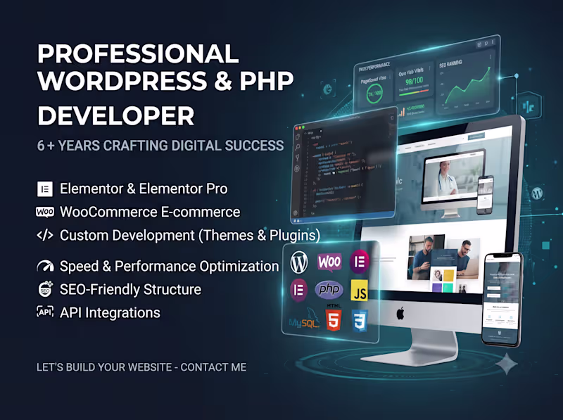 Cover image for WordPress Website Development