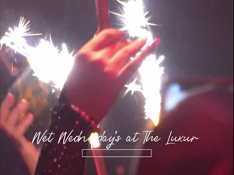 Cover image for Wednesday's at The Luxur