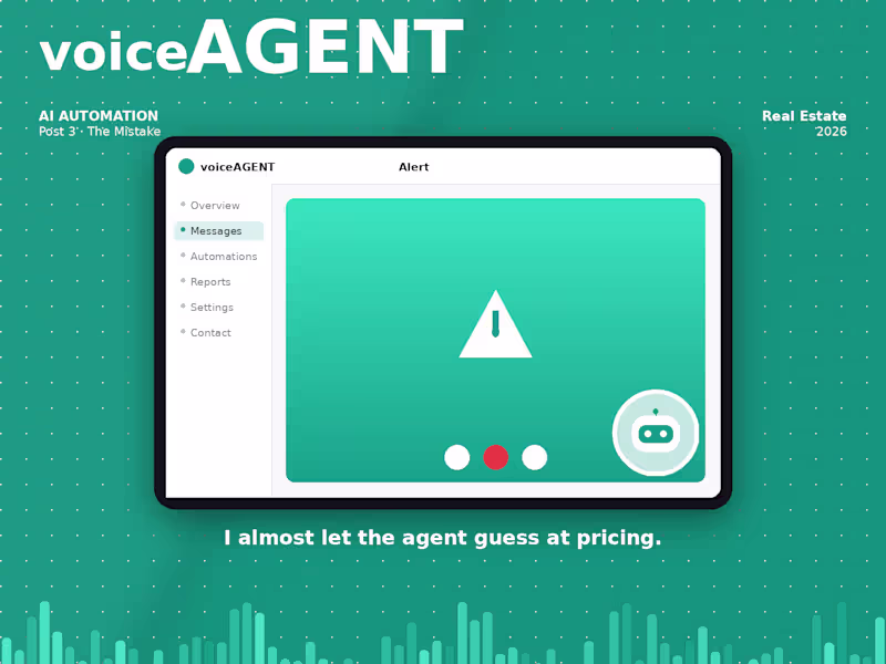 Cover image for I almost let the agent