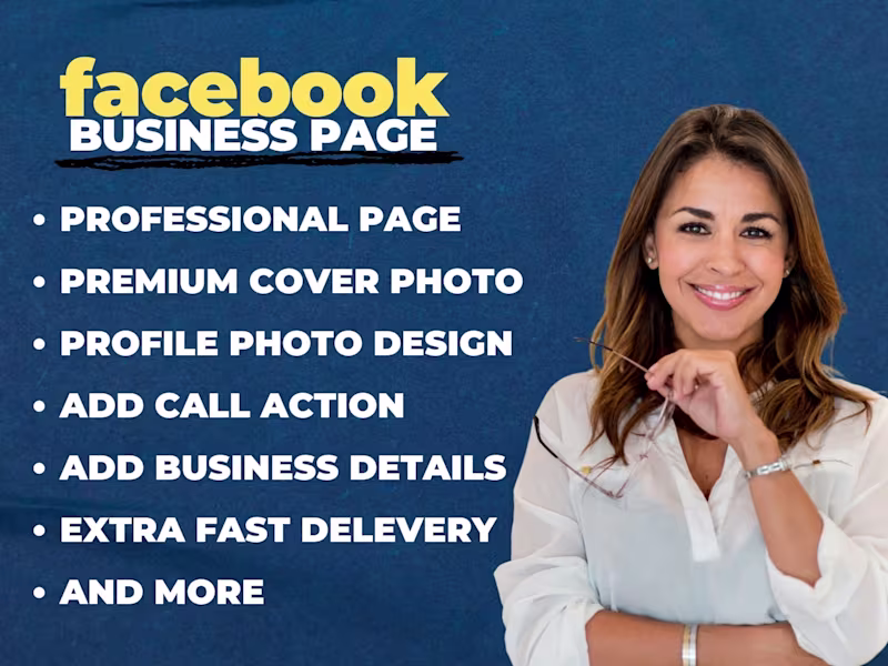 Cover image for Facebook business page create and setup, fan page , social media