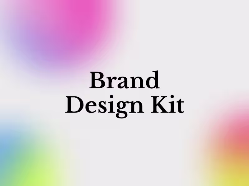 Cover image for Brand Design Kit
