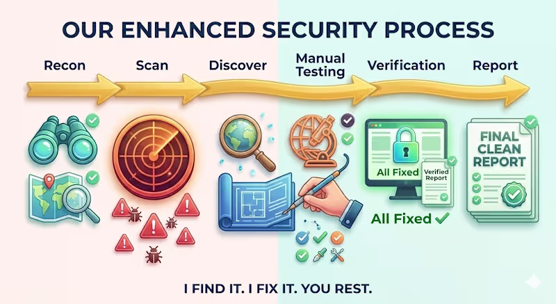 Cover image for Website vulnerability scanning and reporting