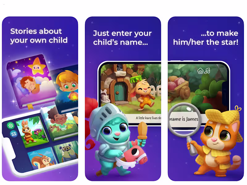 Cover image for Little Stories | iOS App for Kids