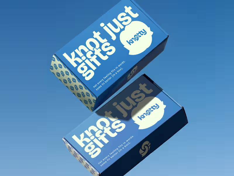 Cover image for Knotty | Gift Shop | Full Brand Identity & Design System
