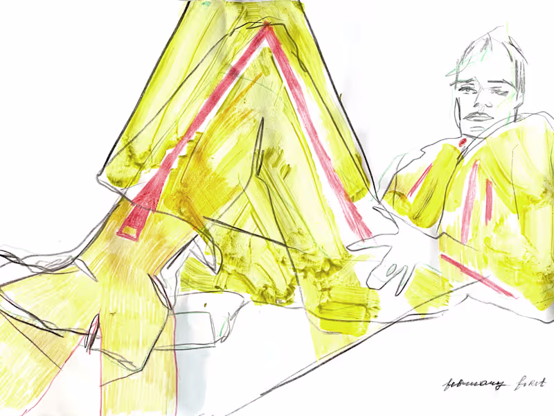 Cover image for february first — illustration