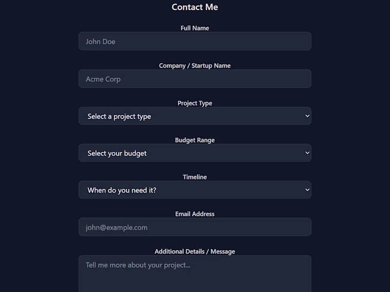 Cover image for Startup Landing page in 2 days(48 Hours)