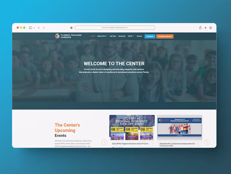Cover image for Teacher Recruitment & Support Platform