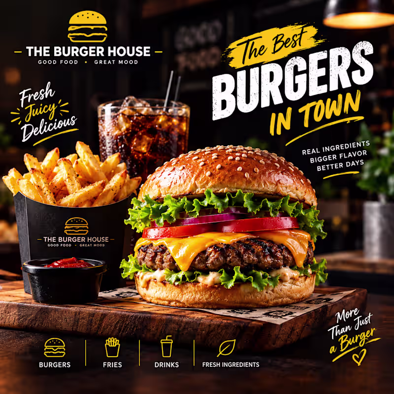 Cover image for Restaurant & Café Social Media Design