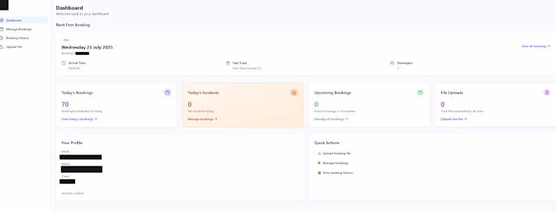Cover image for Fast Track Booking App – London Heathrow Airport