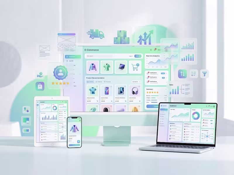 Cover image for Modern Shopify, WooCommerce & Custom E-commerce Store devlopment