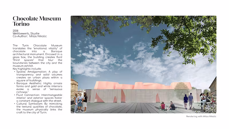 Cover image for Chocolate Museum Torino | Spatial Allegory & Cultural Identity