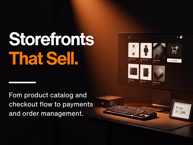 Cover image for E-Commerce / Online Store Development