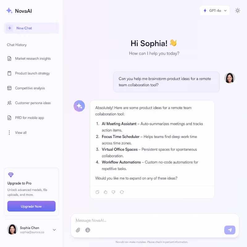 Cover image for  Advanced AI Chatbot with