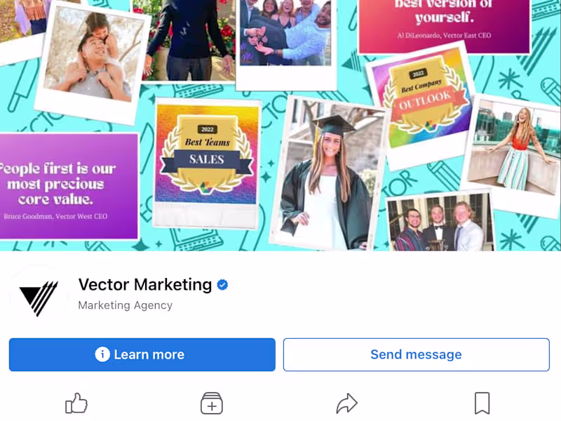 Cover image for Vector Marketing Facebook Social Copy