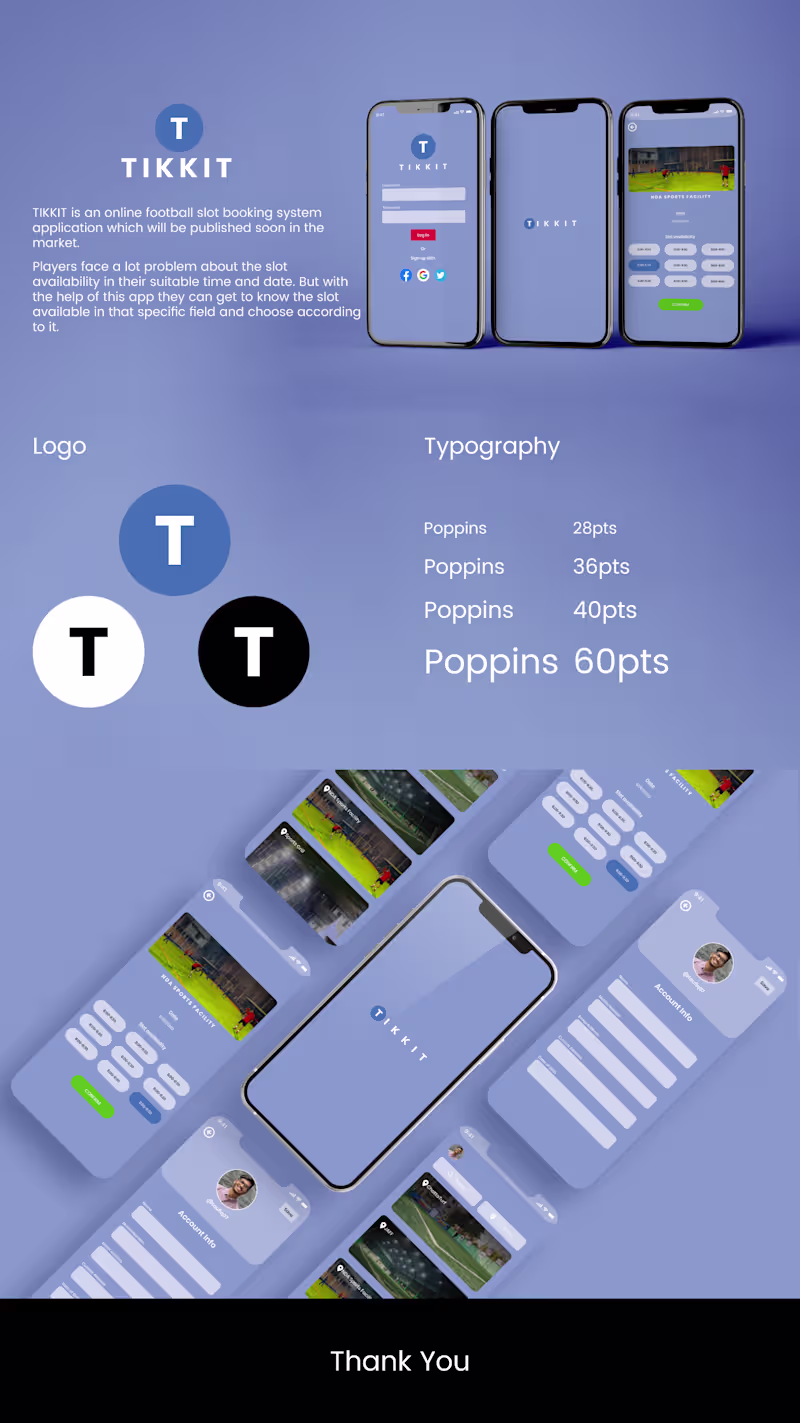 Cover image for Tikkit- Booking App
