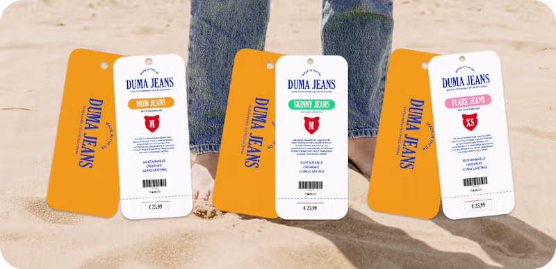 Cover image for DUMA JEANS / Brand Identity