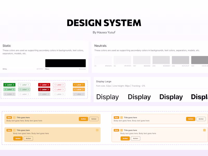 Cover image for Scalable Design System in Figma