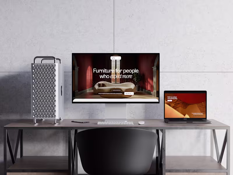 Cover image for Full Framer Website, Designed and Built in One Month