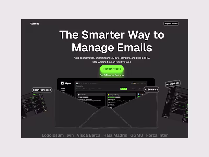 Cover image for Smart Email Management Dashboard