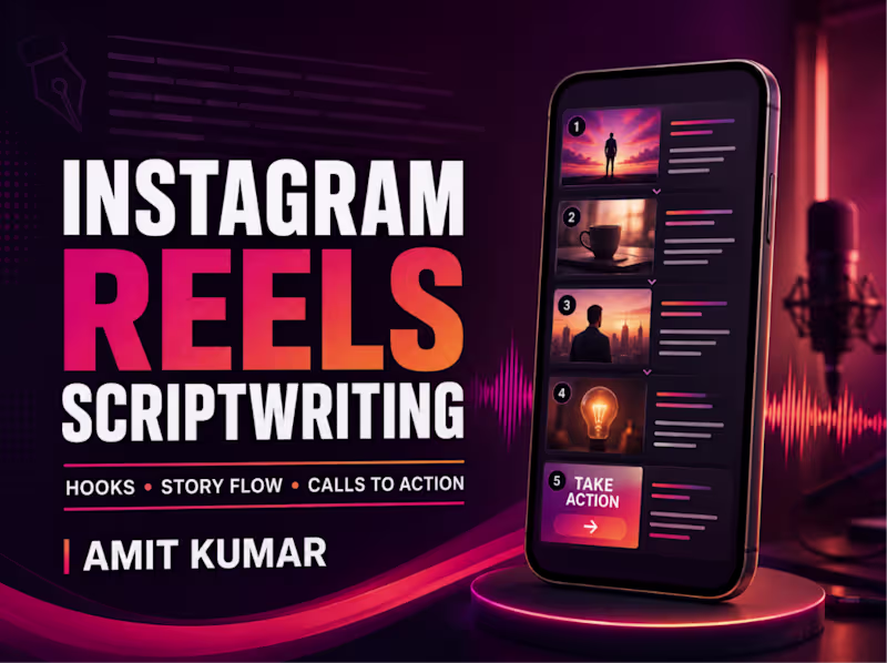 Cover image for Instagram Reels Scriptwriting – Short-Form