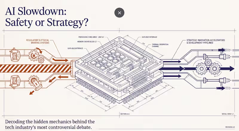 Cover image for AI Slowdown: Safety or Strategy?