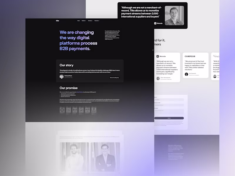 Cover image for Tilta: Framer Site Cleanup, Speed and Content Rework