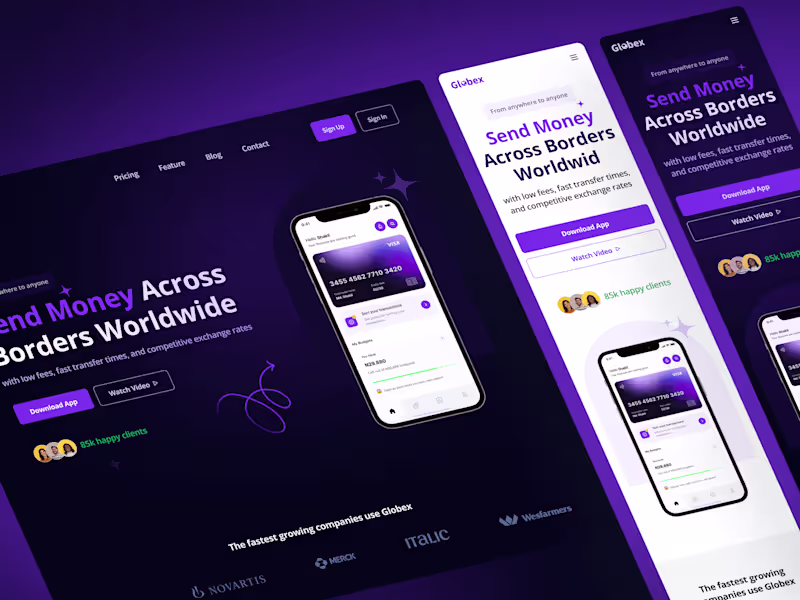 Cover image for Landing page design