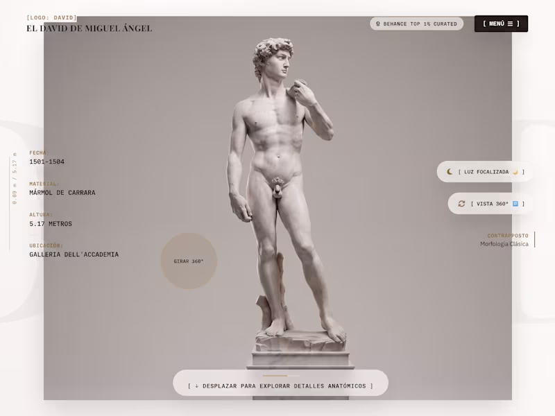 Cover image for El David Website (spanish)