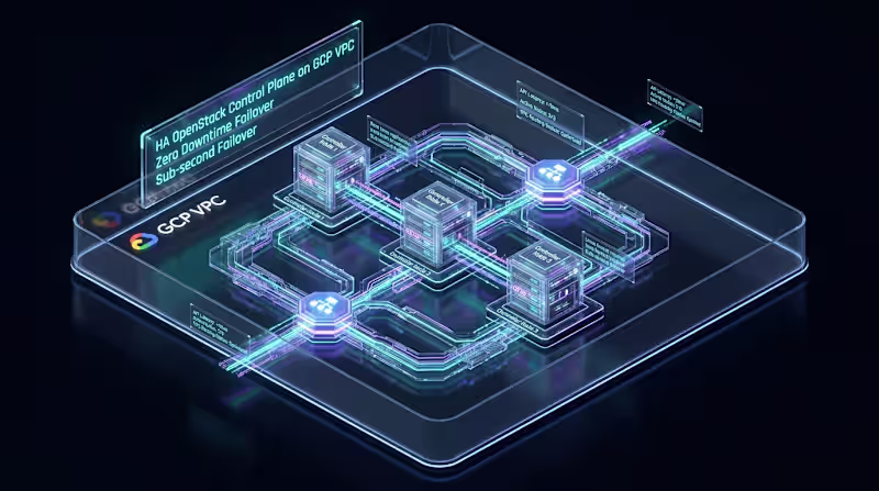 Cover image for HA OpenStack Control Plane on Google Cloud Platform